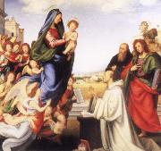 BARTOLOMEO, Fra Vistion of St.Bernard Germany oil painting artist